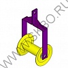 Ролик для прокладки кабеля подвесной РП 150 (РВ 2000)